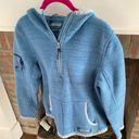 Marmot Like New  x Beth Rodden Baby Blue Fleece Zip Up Jacket size Medium Photo 3