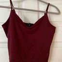 Dynamite Red Crop Tank Top Photo 0