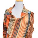 Military Hippie women’s fringe sweater poncho xl Photo 3