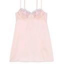 Victoria's Secret NWT VS Cherry Blossom Embroidered Slip Photo 2