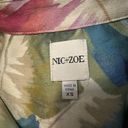 Nic+Zoe  Autumn Rainbow Button Down Top XS Photo 3