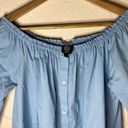 Bobeau light blue off the shoulder Shirt ( L ) Photo 1