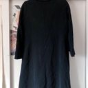 Vintage Black Pea Coat Size M Photo 3