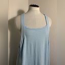 Pilcro  blue and white striped sleeveless shark bite tunic tank size M Photo 1