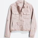 Dear John  Relaxed Annie Distressed Denim Jean Jacket Size Large Photo 11