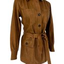 Frame  Safari Belted Leather Jacket Photo 8