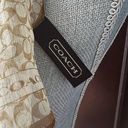 Coach Logo Silk Metallic Sheer Scarf Photo 4