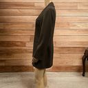 Mulberry  Worsted Wool Brown Belt Less Trench Coat 4 Button Jacket Women’s 10 Photo 3