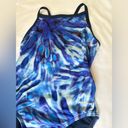 One Piece NWT Sporti HydroLast Spacey Thin Strap  Swimsuit - Blue - 30 Photo 7