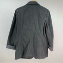 J.Jill  Gray Cotton Stretch Career Office Blazer Small Photo 10