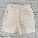 Urban Outfitters NWT  90's Denim Long Inseam Short in Cream Photo 4