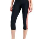 Ideology ID  Essentials Colorblocked Cropped Leggings, Noir Peach Size 4X New/Tsg Photo 0