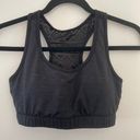 Zyia  Sports Bra Womens Medium Black Activewear Training Racerback Mesh Photo 0