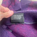 Purple Snow Vtg Demetre Womens Medium Wool acrylic blend Ski Sweater    Hong Kong Photo 2