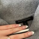 Banana Republic grey knit turtle neck sweater Photo 2