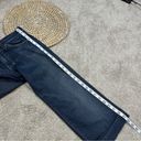 7 For All Mankind  Dojo Cropped Capri Straight Leg Jeans Blue Dark Wash Size 26 Photo 14