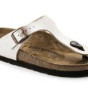 Birkenstock  Gizeh Graceful Pearl White Thong Sandals Size 36 US 5 Photo 0