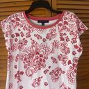 Tommy Hilfiger Women’s Short Sleeve Ombré Floral Tee Sz Small NWT Photo 2