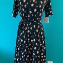 Isabel Maternity New with tags  Womens Black Floral Midi Dress Tiered Hem Photo 2