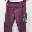 Kyodan  Women's Merlot Space Dye High Waist Double Brushed Legging Size XS NWT Photo 1