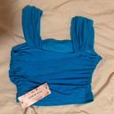 SheIn Blue Top Photo 1