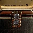 Seiko Lassale  Ladies Watch Rare Vintage Genuine Diamonds Gold Tone Bracelet Dial Photo 6