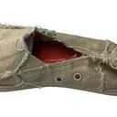 Sanuk Women's‎  Khaki size 8 Distressed Photo 2