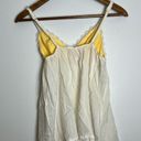 Victoria's Secret  Angel White Yellow Lace Negligee Lingerie Teddy Photo 3