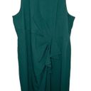 Lane Bryant green sleeveless sheath dress size 22 Photo 0