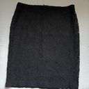 J.Jill NWT  Black Eyelet Professional Work Pencil Skirt Size 12 Photo 7