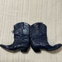 Laredo Vintage  Navy Tassel Cowboy Boots Photo 8