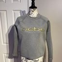 Bebe NWOT  Sport Scuba Crop Sweater Shirt Pullover Active Athletic Fitness Gym Yoga Photo 0