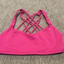 Lululemon Sonic Pink Free To Be Serene Bra Photo 0