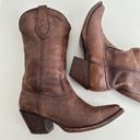 Ariat  Boots Womens 7 Western Distressed Leather Cowboy Slouchy Josefina 10019979 Photo 0