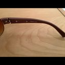 Aviator sunglasses women’s brown with gold metal frames Designed in Italy Photo 5