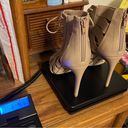 mix no. 6  Anunia Strappy Stiletto Lace Up Heels Shoes Women’s Size 8 Beige Tan Photo 9