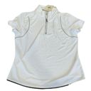 ep pro  White golf polo with gray trim The SAVOY Size Medium NEW Photo 11