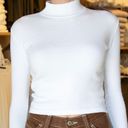 Brandy Melville White Turtleneck Photo 5