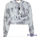 Missguided Misguided x Playboy Crop Tie Dye Hoodie Size Small Photo 1