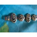 Brighton  Vintage Silver Tone Circle and Ovals Bracelet Photo 2