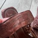Frye  Lola Huarache Leather Wedge Sandals Size 9 Photo 8