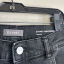 DL1961  Women’s Jeans Size 30 SYDNEY GIRLFRIEND Tapered washed Black Raw Hem $209 Photo 5