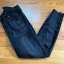 Pistola  Arielle Skinny Distressed Frayed Hem Black Jeans Size 29 Photo 0