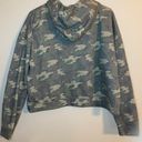 Camo Crop Hoodie Photo 1