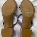 Bamboo  Purple 2.5 inch Slip On Heels Size 6 Photo 3