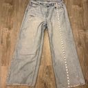 American Eagle  Skater Jeans Women’s Size 14 Short Grunge Wide Leg Baggy 90s Photo 3