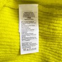 J.Crew   Half Zip Stretch Long Sleeve Sweater Bright Kiwi Size Small Wool Blend Photo 5