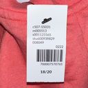 Lane Bryant  Livi Activewear Poof Short Sleeve Banded Bottom Slub Shirt in Salmon Photo 6