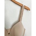 Natori  Pure Luxe Plunge nude T-Shirt Bra size 34DD Photo 2