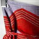 Roxy  - Juniors Cotton Geometric Striped A-Line Mini‎ Skirt - Sz. 1 Photo 5